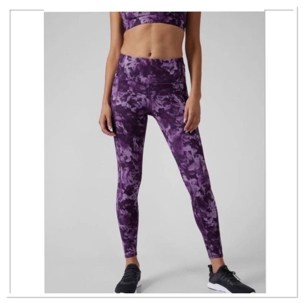 Athleta Women’s Rainier Printed Tights Leggings